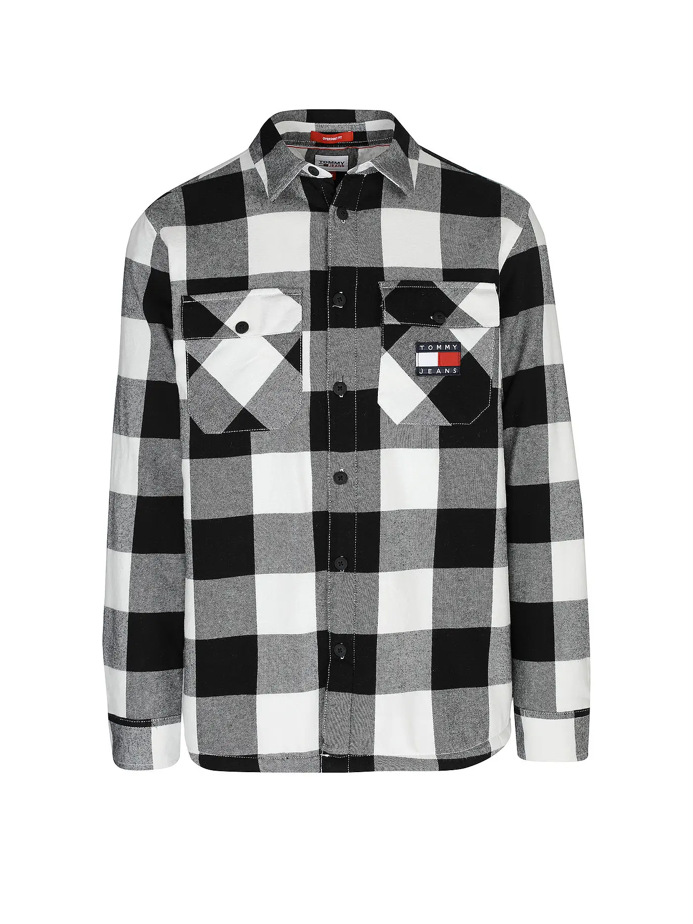 TOMMY JEANS | Overshirt | weiss